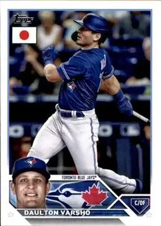 2023 Topps Japan Edition #29 - Daulton Varsho - Toronto Blue Jays