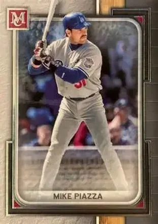 2023 Topps Museum Collection #21 - Mike Piazza - Los Angeles Dodgers
