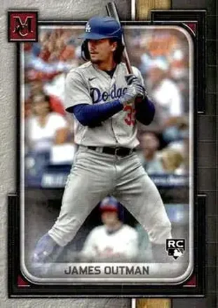 2023 Topps Museum Collection #23 - James Outman - Los Angeles Dodgers