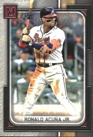2023 Topps Museum Collection #25 - Ronald Acuña Jr. - Atlanta Braves