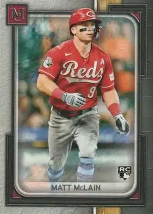 2023 Topps Museum Collection #27 - Matt McLain - Cincinnati Reds