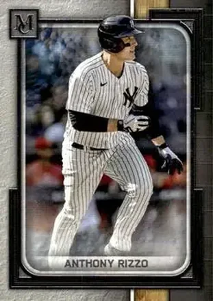 2023 Topps Museum Collection #28 - Anthony Rizzo - New York Yankees
