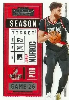 2020-21 Panini Contenders #3 Jusuf Nurkić