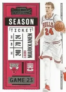 2020-21 Panini Contenders #7 Lauri Markkanen