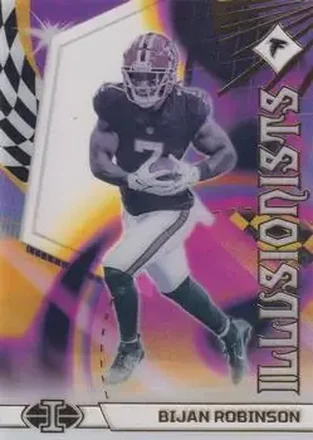 2023 Panini Illusions - Illusionists #11 - Bijan Robinson - Atlanta Falcons