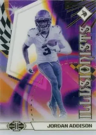 2023 Panini Illusions - Illusionists #16 - Jordan Addison - Minnesota Vikings