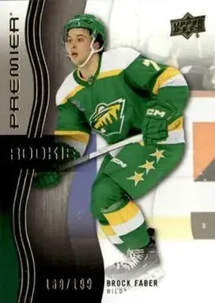 2023-24 Upper Deck Premier - Bronze #104 - Brock Faber - Minnesota Wild