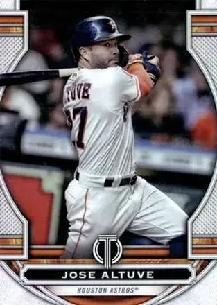 2023 Topps Tribute #25 - Jose Altuve - Houston Astros