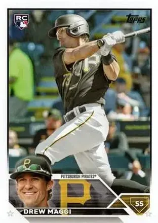 2023 Topps Update #US26 - Drew Maggi - Pittsburgh Pirates