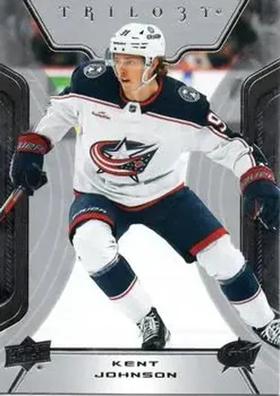 2023-24 Upper Deck Trilogy #2 - Kent Johnson - Columbus Blue Jackets