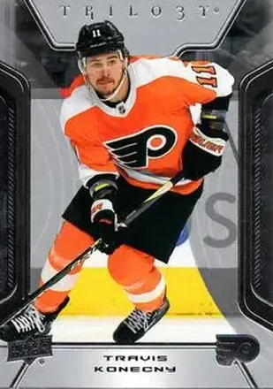 2023-24 Upper Deck Trilogy #7 - Travis Konecny - Philadelphia Flyers