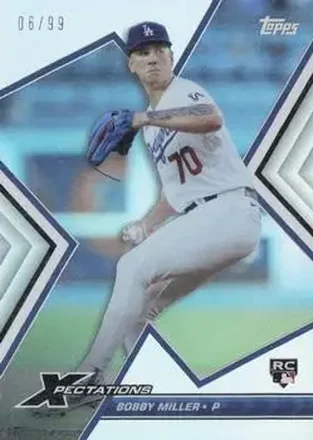 2023 Topps Xpectations #21 - Bobby Miller - Los Angeles Dodgers