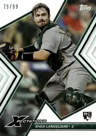 2023 Topps Xpectations #30 - Shea Langeliers - Oakland Athletics
