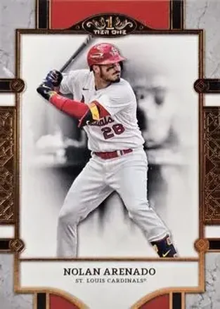 2024 Topps Tier One #62 - Nolan Arenado - St. Louis Cardinals