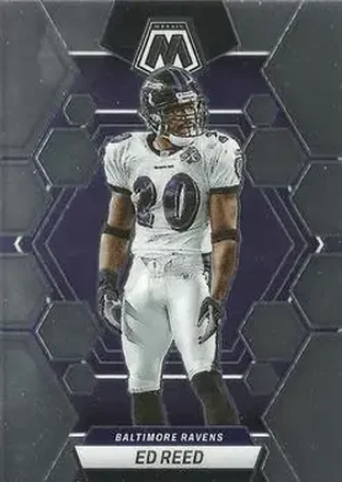 2023 Panini Mosaic #19 - Ed Reed - Baltimore Ravens