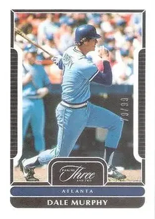 2023 Panini Three and Two #31 - Dale Murphy - Atlanta Braves