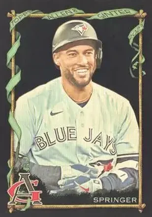 2023 Topps Allen & Ginter X #40 - George Springer - Toronto Blue Jays