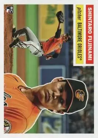 2023 Topps Archives #23b - Shintaro Fujinami - Baltimore Orioles