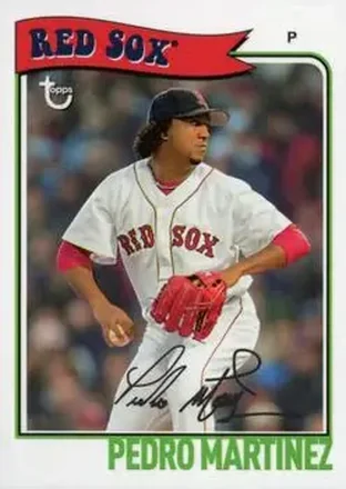 2023 Topps Brooklyn Collection #33 - Pedro Martinez - Boston Red Sox