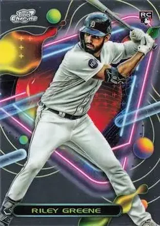 2023 Topps Chrome Cosmic #31 - Riley Greene - Detroit Tigers