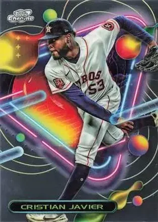 2023 Topps Chrome Cosmic #39 - Cristian Javier - Houston Astros