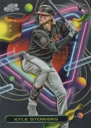 2023 Topps Chrome Cosmic #40 - Kyle Stowers - Baltimore Orioles