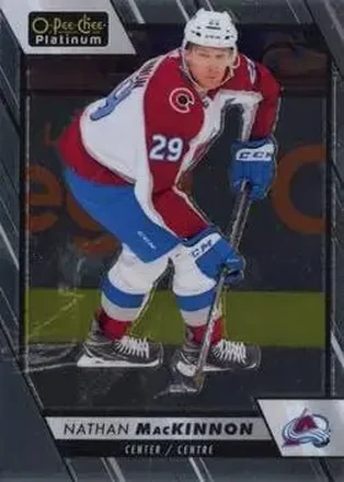 2023-24 O-Pee-Chee Platinum #15 - Nathan MacKinnon - Colorado Avalanche