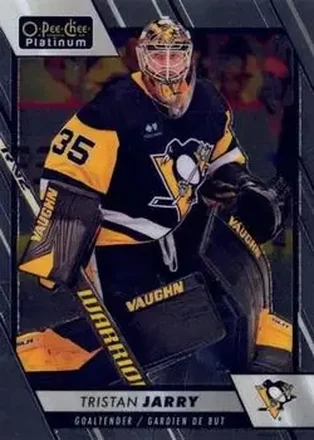 2023-24 O-Pee-Chee Platinum #17 - Tristan Jarry - Pittsburgh Penguins