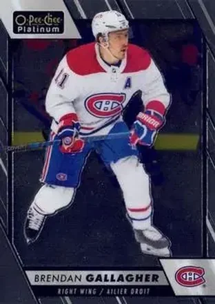 2023-24 O-Pee-Chee Platinum #18 - Brendan Gallagher - Montreal Canadiens