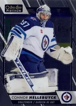 2023-24 O-Pee-Chee Platinum #19 - Connor Hellebuyck - Winnipeg Jets