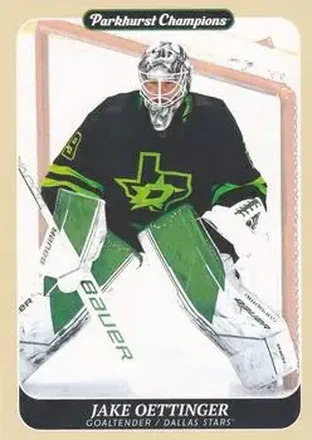 2023-24 Parkhurst Champions #12 - Jake Oettinger - Dallas Stars