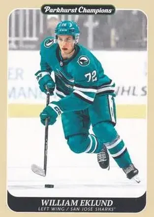2023-24 Parkhurst Champions #14 - William Eklund - San Jose Sharks