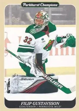 2023-24 Parkhurst Champions #15 - Filip Gustavsson - Minnesota Wild