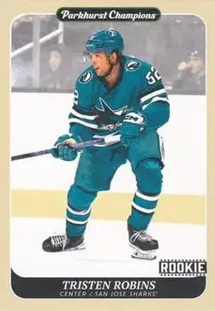 2023-24 Parkhurst Champions #17 - Tristen Robins - San Jose Sharks