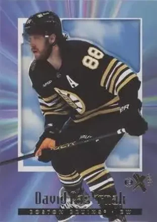 2023-24 SkyBox E-X 2000 #13 - David Pastrnak - Boston Bruins