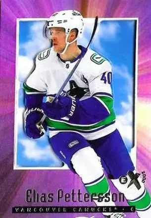 2023-24 SkyBox E-X 2000 #16 - Elias Pettersson - Vancouver Canucks