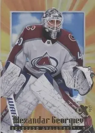 2023-24 SkyBox E-X 2000 #18 - Alexandar Georgiev - Colorado Avalanche
