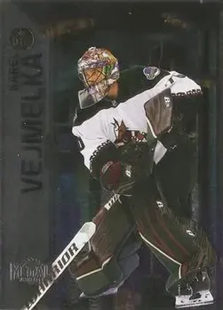 2023-24 SkyBox Metal Universe #012 - Karel Vejmelka - Arizona Coyotes