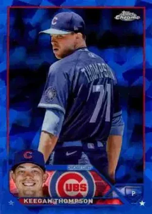 2023 Topps Chrome Sapphire Edition #40 - Keegan Thompson - Chicago Cubs