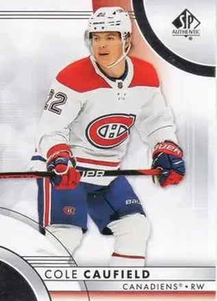 2023-24 SP Authentic #18 - Cole Caufield - Montreal Canadiens