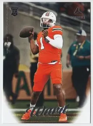 2025 Panini Luminance #101 - Cam Ward - Tennessee Titans