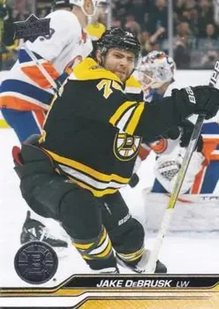 2023-24 Upper Deck #11 - Jake DeBrusk - Boston Bruins