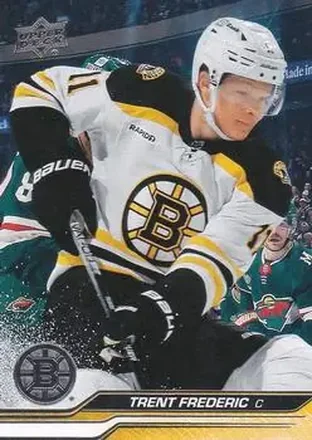 2023-24 Upper Deck #12 - Trent Frederic - Boston Bruins