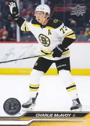 2023-24 Upper Deck #14 - Charlie McAvoy - Boston Bruins