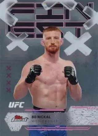 2025 Topps Finest UFC #92 - Bo Nickal