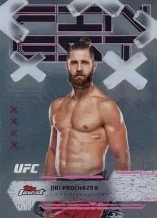 2025 Topps Finest UFC #99 - Jiri Prochazka