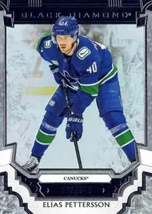 2023-24 Upper Deck Black Diamond #BDB-EP - Elias Pettersson - Vancouver Canucks