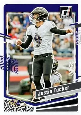 2023 Donruss #22 - Justin Tucker - Baltimore Ravens