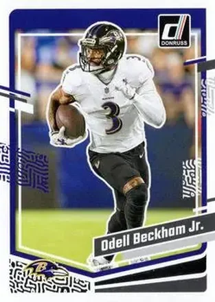 2023 Donruss #25 - Odell Beckham Jr. - Baltimore Ravens