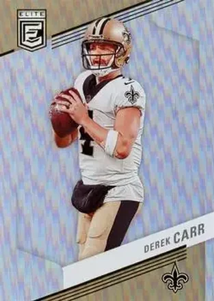 2023 Donruss Elite #27 - Derek Carr - New Orleans Saints